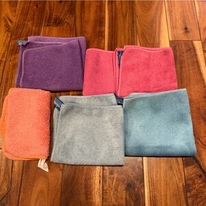 Lot of 6 Colorful Microfiber Cloth Set Ecloth